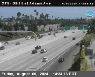 SB 15 at Adams Ave (On Ramp)