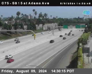 SB 15 at Adams Ave (On Ramp)