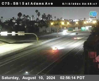 SB 15 at Adams Ave (On Ramp)