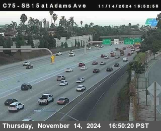 SB 15 at Adams Ave (On Ramp)