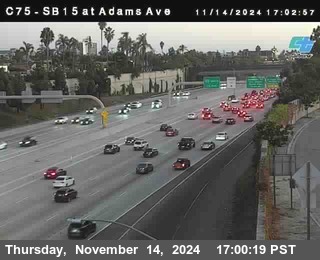 SB 15 at Adams Ave (On Ramp)