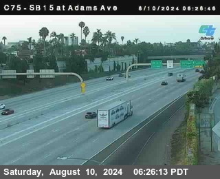 SB 15 at Adams Ave (On Ramp)