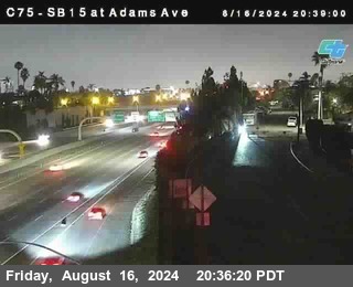 SB 15 at Adams Ave (On Ramp)