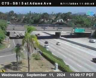 SB 15 at Adams Ave (On Ramp)