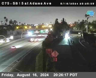 SB 15 at Adams Ave (On Ramp)