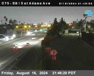 SB 15 at Adams Ave (On Ramp)