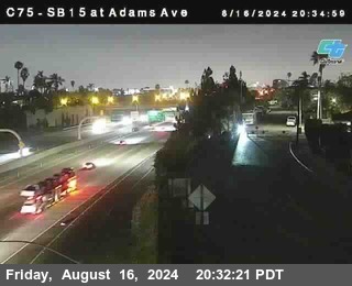 SB 15 at Adams Ave (On Ramp)