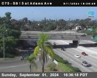 SB 15 at Adams Ave (On Ramp)