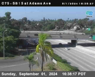 SB 15 at Adams Ave (On Ramp)