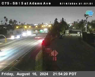 SB 15 at Adams Ave (On Ramp)