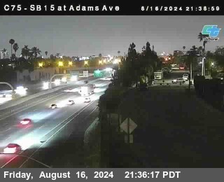 SB 15 at Adams Ave (On Ramp)