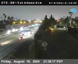 SB 15 at Adams Ave (On Ramp)