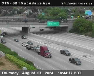 SB 15 at Adams Ave (On Ramp)