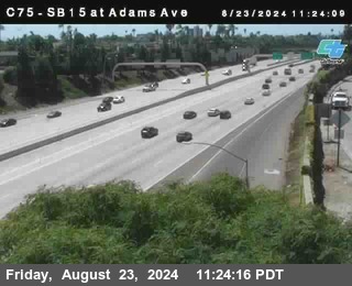 SB 15 at Adams Ave (On Ramp)