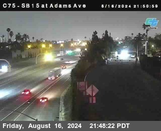 SB 15 at Adams Ave (On Ramp)