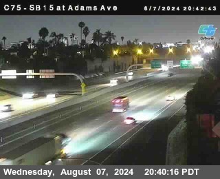 SB 15 at Adams Ave (On Ramp)