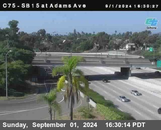 SB 15 at Adams Ave (On Ramp)