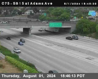 SB 15 at Adams Ave (On Ramp)