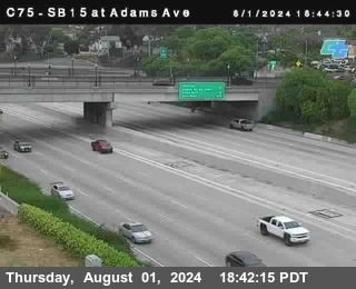 SB 15 at Adams Ave (On Ramp)