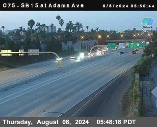 SB 15 at Adams Ave (On Ramp)