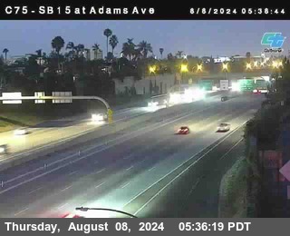 SB 15 at Adams Ave (On Ramp)