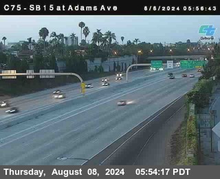 SB 15 at Adams Ave (On Ramp)