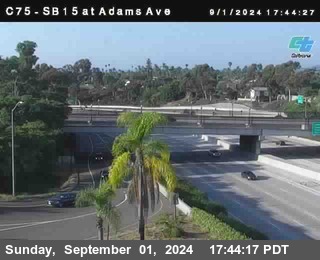 SB 15 at Adams Ave (On Ramp)