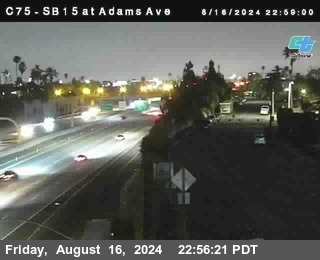 SB 15 at Adams Ave (On Ramp)