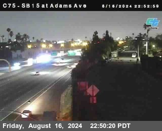 SB 15 at Adams Ave (On Ramp)