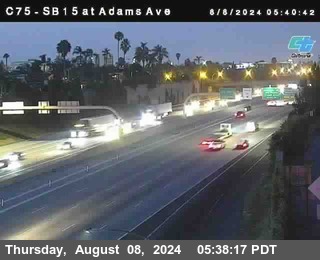 SB 15 at Adams Ave (On Ramp)