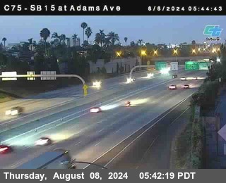 SB 15 at Adams Ave (On Ramp)