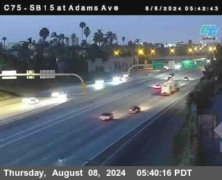 SB 15 at Adams Ave (On Ramp)