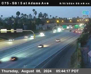 SB 15 at Adams Ave (On Ramp)