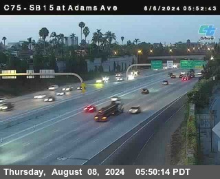 SB 15 at Adams Ave (On Ramp)