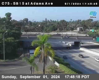 SB 15 at Adams Ave (On Ramp)