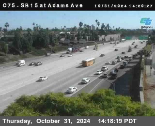 SB 15 at Adams Ave (On Ramp)