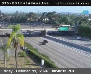 SB 15 at Adams Ave (On Ramp)