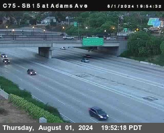 SB 15 at Adams Ave (On Ramp)