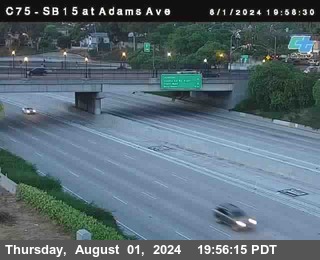 SB 15 at Adams Ave (On Ramp)