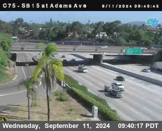 SB 15 at Adams Ave (On Ramp)