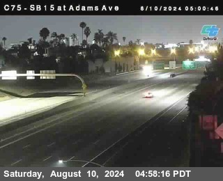 SB 15 at Adams Ave (On Ramp)