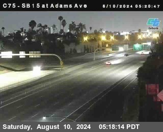 SB 15 at Adams Ave (On Ramp)