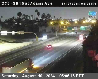 SB 15 at Adams Ave (On Ramp)