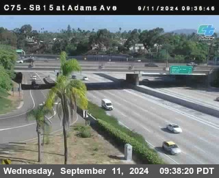 SB 15 at Adams Ave (On Ramp)