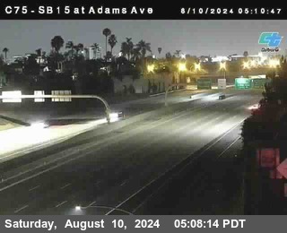 SB 15 at Adams Ave (On Ramp)