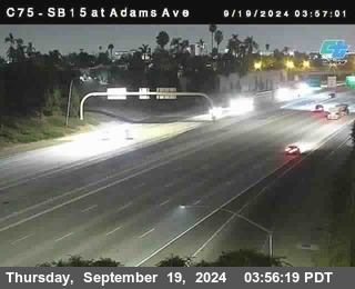 SB 15 at Adams Ave (On Ramp)