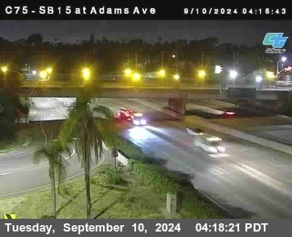 SB 15 at Adams Ave (On Ramp)