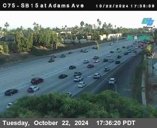 SB 15 at Adams Ave (On Ramp)