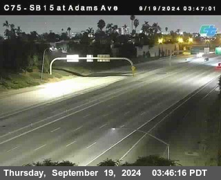 SB 15 at Adams Ave (On Ramp)