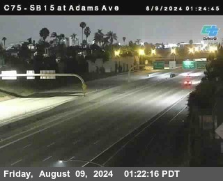 SB 15 at Adams Ave (On Ramp)